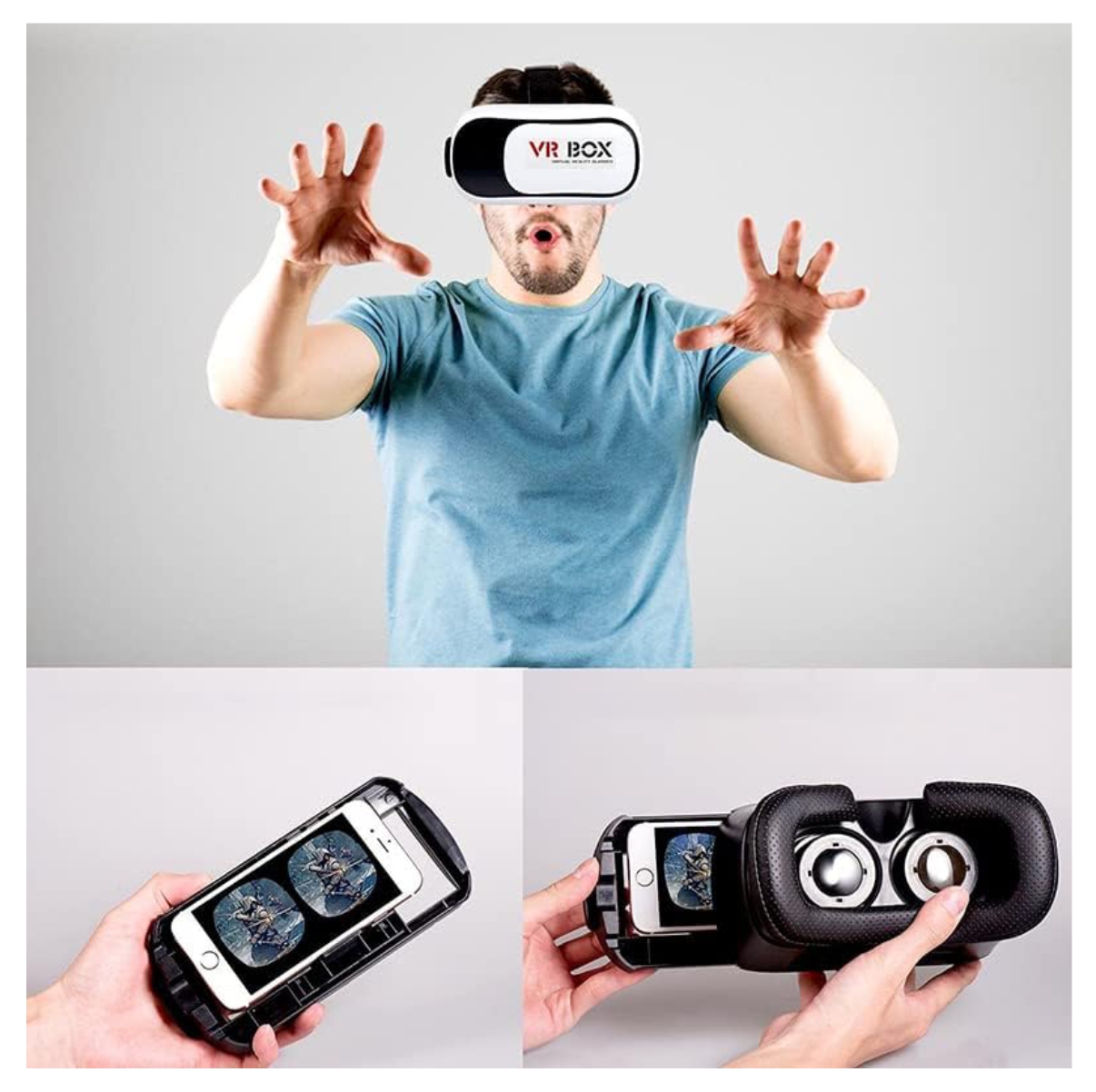 Miniatura 2 de Gafas 3d Realidad Virtual+ control